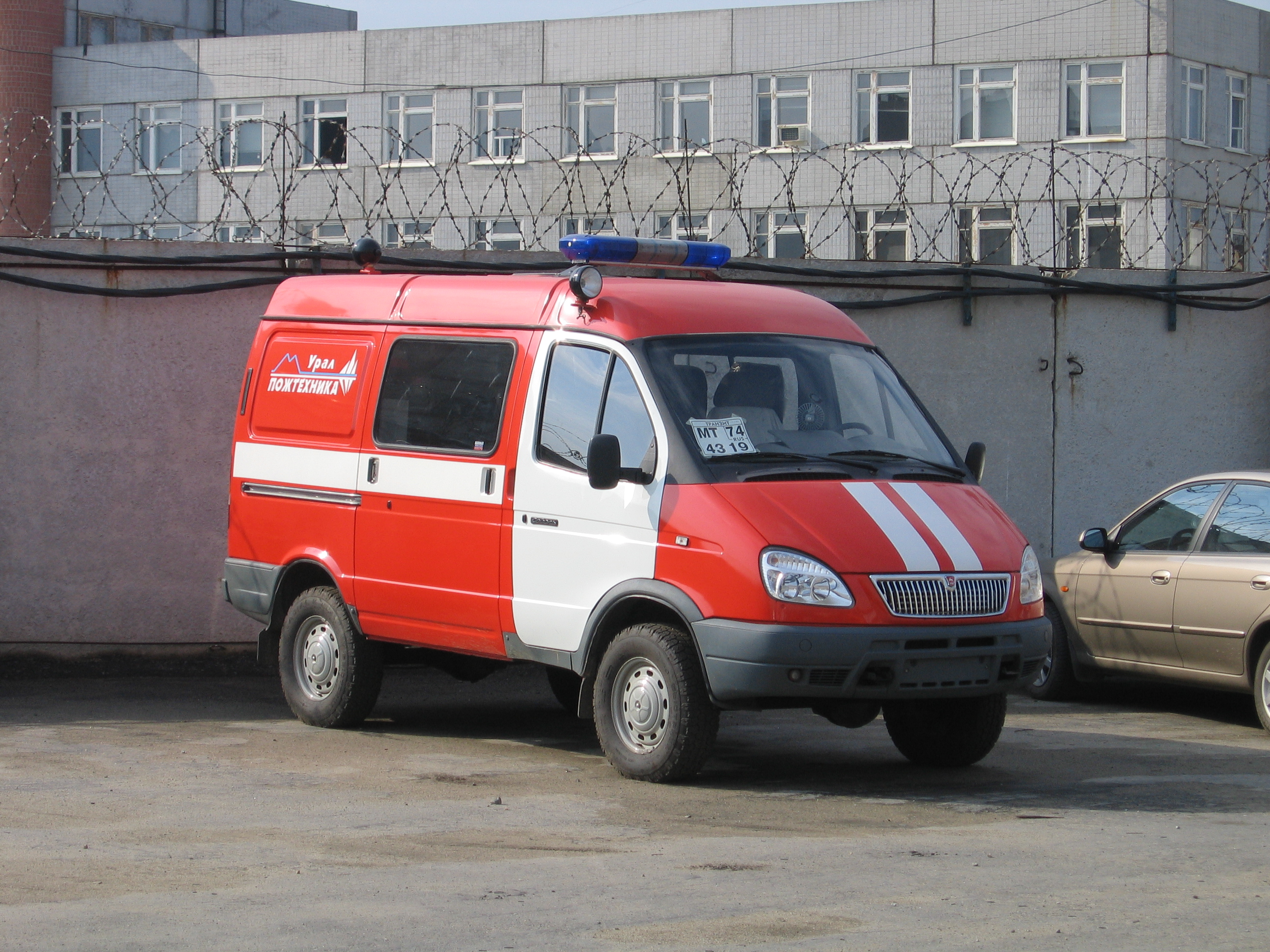 Автомобиль штабной пожарный