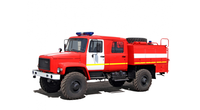 Автоцистерна пожарная АЦ 1,0-30 на базе ГАЗ-33081 | ОАО «Уральский Завод  Пожарной Техники»