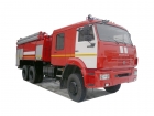 Автоцистерна пожарная АЦ 8,0 на базе КАМАЗ-65111