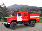 Автоцистерна пожарная АЦ 1,0-30 на базе ГАЗ-33081